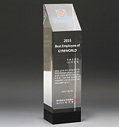 크리스탈 상패  [JW154-09]