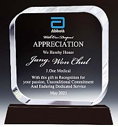 크리스탈 상패  [JW145-11]