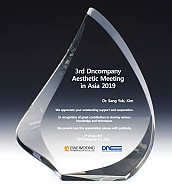 크리스탈 상패  [JW007-02]