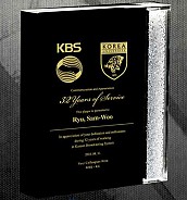 BLACK 크리스탈 상패  [JW028-01]