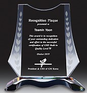 크리스탈 상패  [JW052-03]