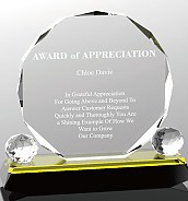 크리스탈 상패  [JW080-03]