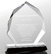 크리스탈 상패  [JW081-04]