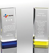 크리스탈 상패  [JW086-02]