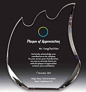 크리스탈 상패  [JW051-04]