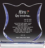 크리스탈 상패  [JW051-08]