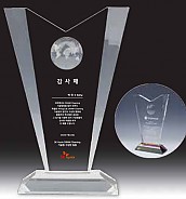 크리스탈 상패  [JW054-04]