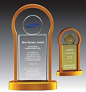 크리스탈 & 메탈 상패  [JW117-01]