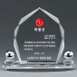 크리스탈 금속볼 상패  [JW072-03]