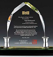 크리스탈 상패  [JW088-01]