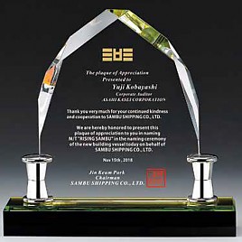 크리스탈 상패  [JW088-01]