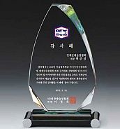 크리스탈 상패  [JW090-02]