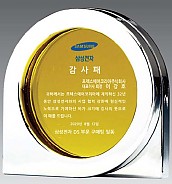 크리스탈 & 메탈 상패  [JW114-03]
