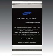 크리스탈 & 메탈 상패  [JW117-03]