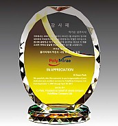 크리스탈 상패  [JW121-05]
