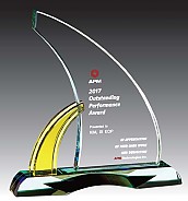 크리스탈 상패  [JW126-01]