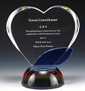 크리스탈 상패  [JW154-01]