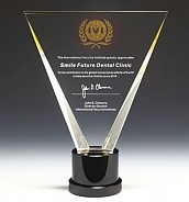 크리스탈 상패  [JW156-01]