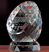 화이트 상패  [JW164-03]