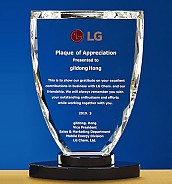 크리스탈 상패  [JW165-03]