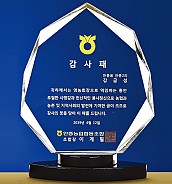 크리스탈 상패  [JW165-07]