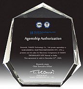 크리스탈 상패  [JW171-08]