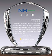 크리스탈 상패  [JW107-07]