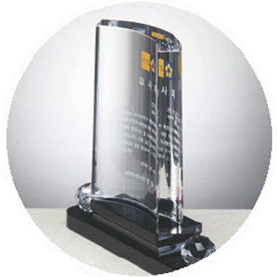 크리스탈 상패  [JW109-01]