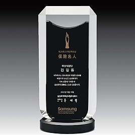 크리스탈 상패  [JW127-01]