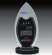 크리스탈 상패  [JW127-02]