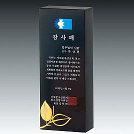 크리스탈 상패  [JW132-05]