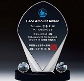 WHITE 크리스탈 상패  [JW140-03]