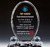 WHITE 크리스탈 상패  [JW141-05]