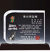 크리스탈 상패  [JW145-17]