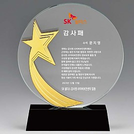 크리스탈 상패  [JW150-01]
