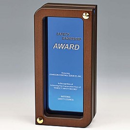 우드 크리스탈 상패  [JW167-01]