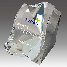 크리스탈 문진  [JW172-08]