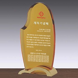 금속조합 크리스탈 상패  [JW105-06]