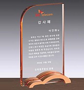 금속조합 크리스탈 상패  [JW104-07]