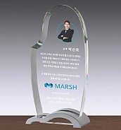 금속조합 크리스탈 상패  [JW105-03]