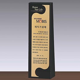 금속조합 크리스탈 상패  [JW113-04]