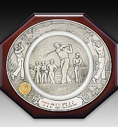 주석 목형 상패  [JW194-09]