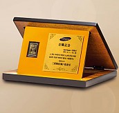 골드아크릴 금 상패  [JW202-02]