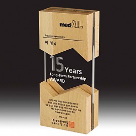 우드 금속 상패  [JW229-05]