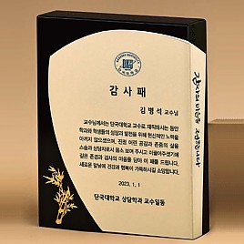 BLACK 크리스탈 상패  [JW277-09]