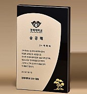 BLACK 크리스탈 상패  [JW278-05]