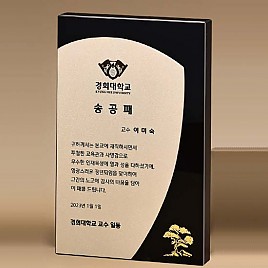 BLACK 크리스탈 상패  [JW278-05]