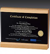 메탈 & 우드 상패  [JW283-04-2]