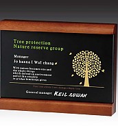 메탈 & 우드 상패  [JW283-05-2]