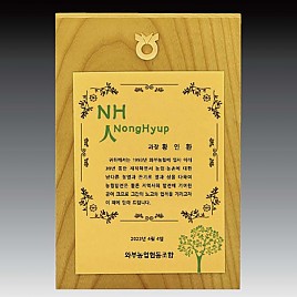 나무 상패  [JW284-03]